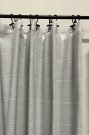 SC07-Shower Curtain, Grey & White Block
