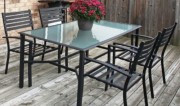 PT14-Patio Table Set w/4 chairs