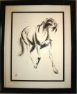 A89a- Horse Sketch, Black/White, 2 of 2