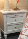 BS07-Nightstand, Large, White