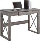 OD07-Desk, Reclaimed Wood & Metal
