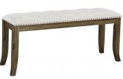 OB17-Bench, Ivory, Faux Leather