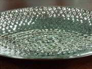 Display Tray, Oval, Silver-Acc9909