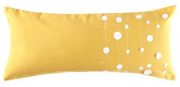 TC88b-Yellow with white dot toss cushion
