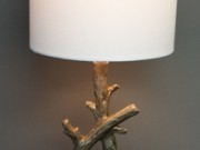 L16-Tree Branch Lamp, Silver Finish