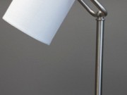 L40-Desk Lamp, Chrome w/marble base