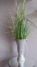 PL52-Tall Grass in Grey Ceramic Vase