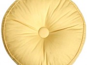TC91b-Round Butter Yellow w/button