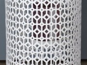Lantern, White Metal LRG-Acc9965