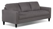 SF02-Sofa, Paris Linen, Charcoal