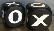 Decorative Dice, pair of “X” and “O”-Acc004