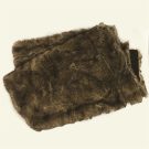 TH11-Luxe Faux Fur, Brown Fox Throw