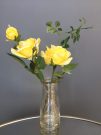 PL39a-Yellow Roses in vintage bottle