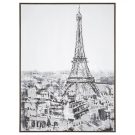 A116a-Eiffel Tower, Black & White LRG
