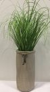 PL52b-Grass/Burlap Vase w/keys