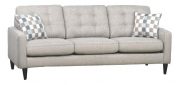SF27-Winter White Sofa, Tufted