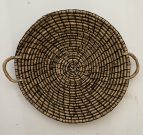 Decorative Wall Basket, Black-Acc902