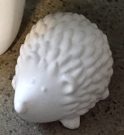 Decorative Hedgehog, White-Acc031
