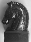 Decorative Horse Head, Black – Acc044