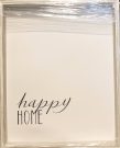 A121-“Happy Home” Framed Canvas