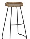 DC28a- Bar Stool, Warm Country Wood