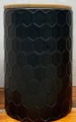 Kitchen, Canister Blk Honeycomb-Acc30dd