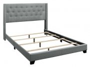 BM13c-Queen, Grey Winged Bed Frame