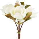 PLS01a-Bouquet, White Magnolia Stems