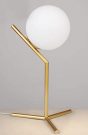 L40a-Globe Table Lamp, Gold