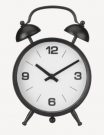 Clock, Round, Black Alarm-Acc817