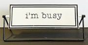 Office, “I’m Busy” Flip Sign-Acc819