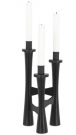 Candle Stand, Black Wood Tripod-Acc990