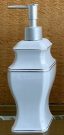 Bathroom White/Silver Soap Pump-Acc23b-2