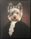 A04c-The Aristocrat Yorkie, Framed
