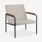 LC00g-Cafe Lounge Chair, Oatmeal