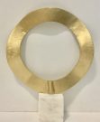 Decorative Sculpture, Gold Circle-Acc146aj